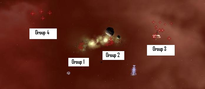 Group location for The Assault Level 4 Serpentis Pocket 1